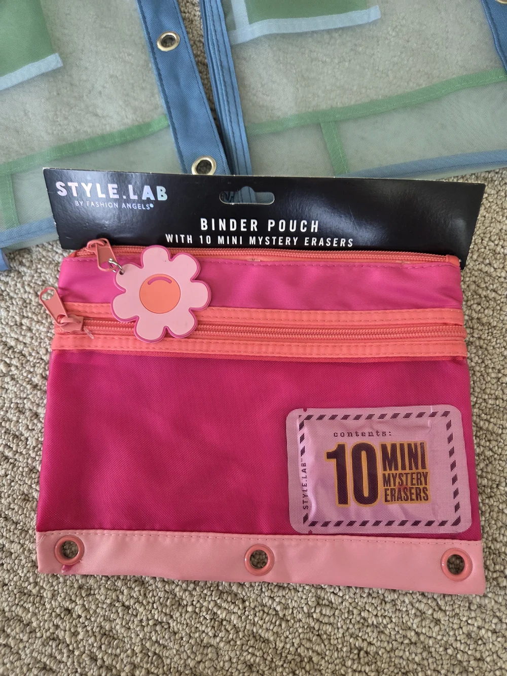 Notebook Collective Accessories Pouches and Style Lab Binder Pouch Set